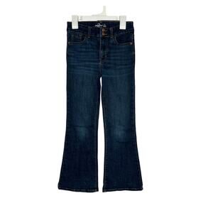 Jordache dark wash flare jeans Girls' size 8